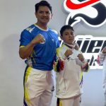 Guido Sigüenza y Emilio Andrade luego de un entrenamiento. /KYY