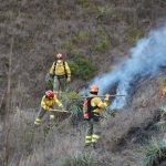 Un grave incendio forestal se registró el miércoles, 14 de octubre de 2026, en el cantón Oña. /Cortesía