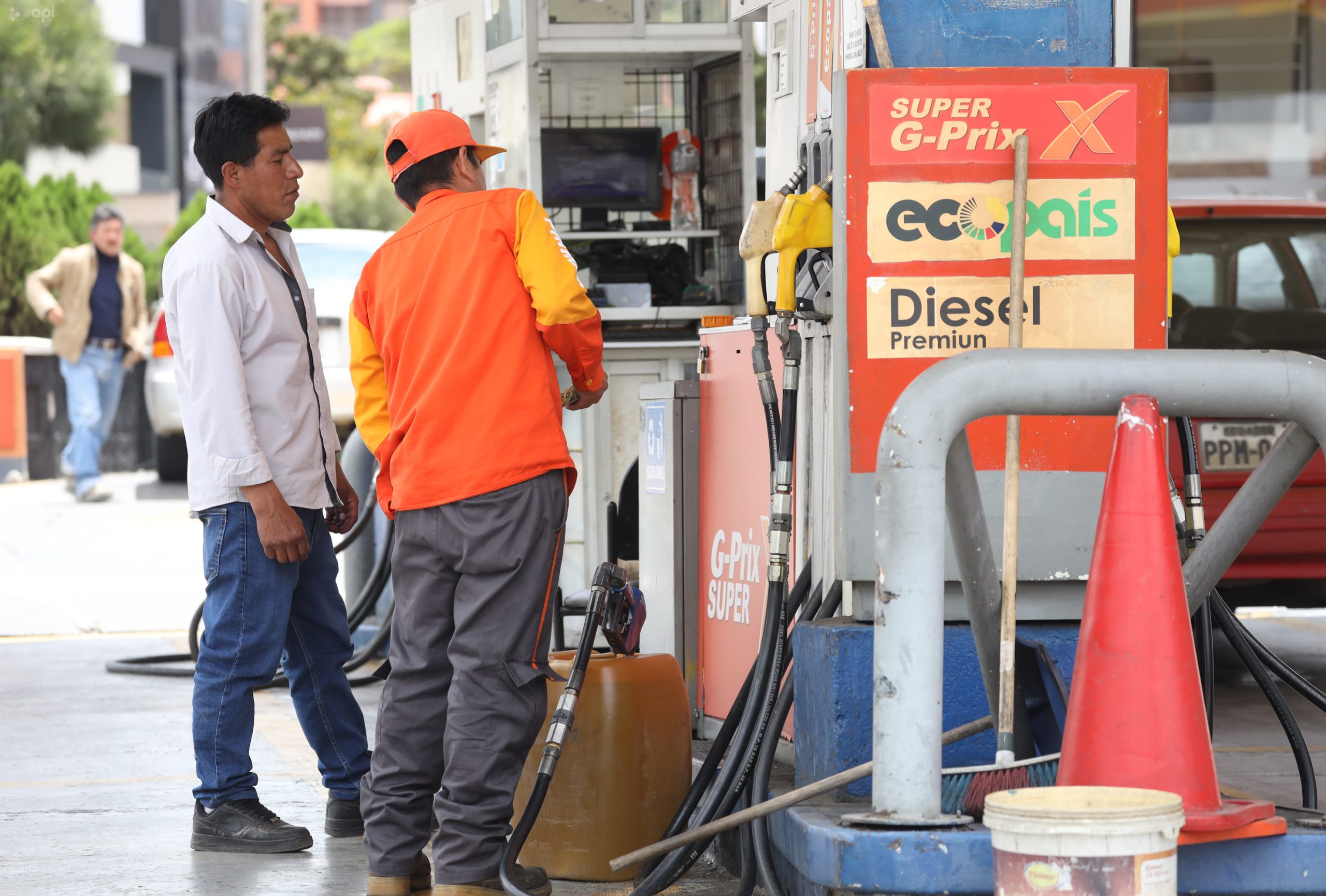 En las últimas horas, en Cuenca, ha habido problemas de abastecimiento de diésel. Foto: API