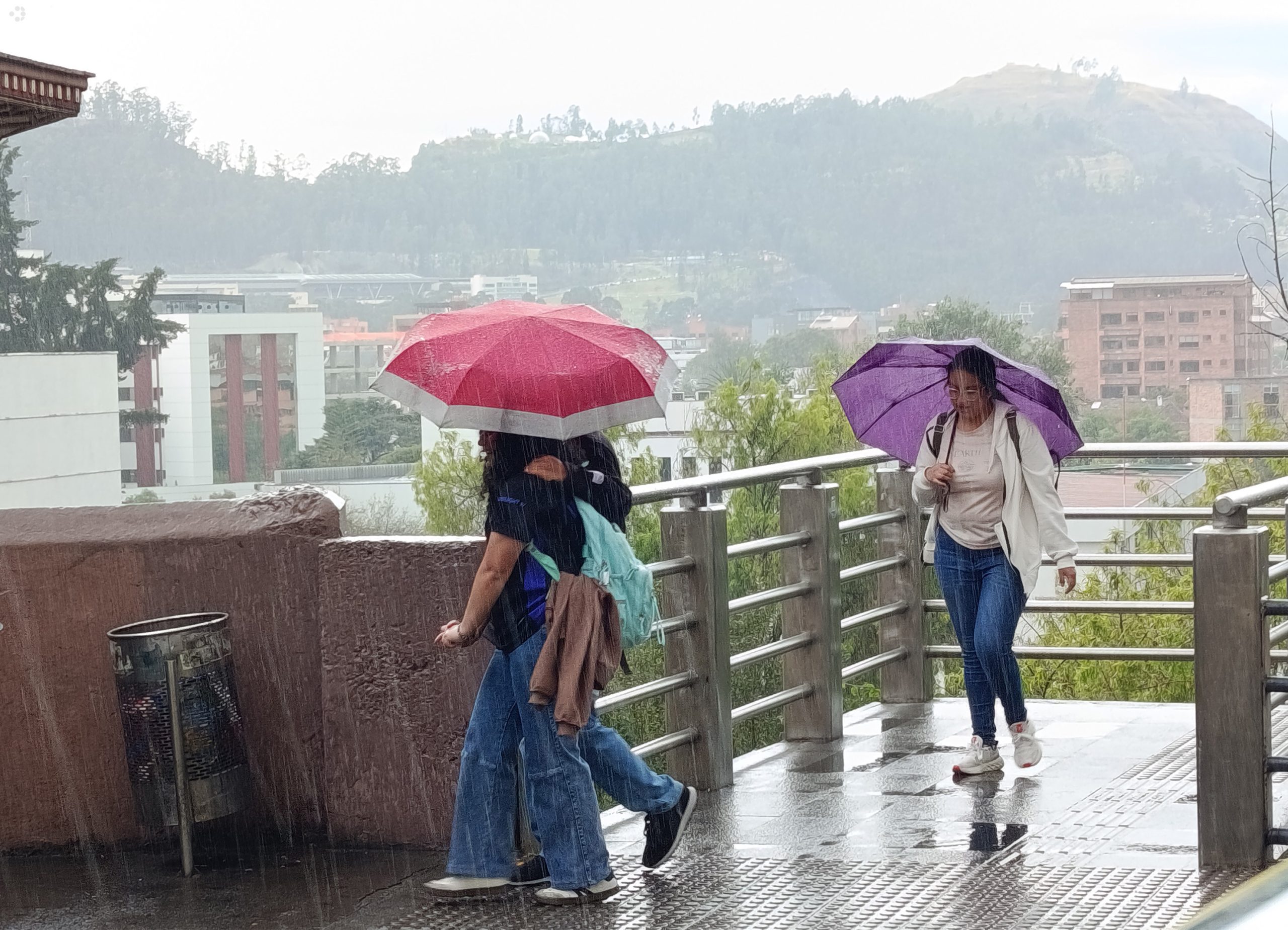 El clima será lluvioso en los primeros días de octubre. Foto: API
