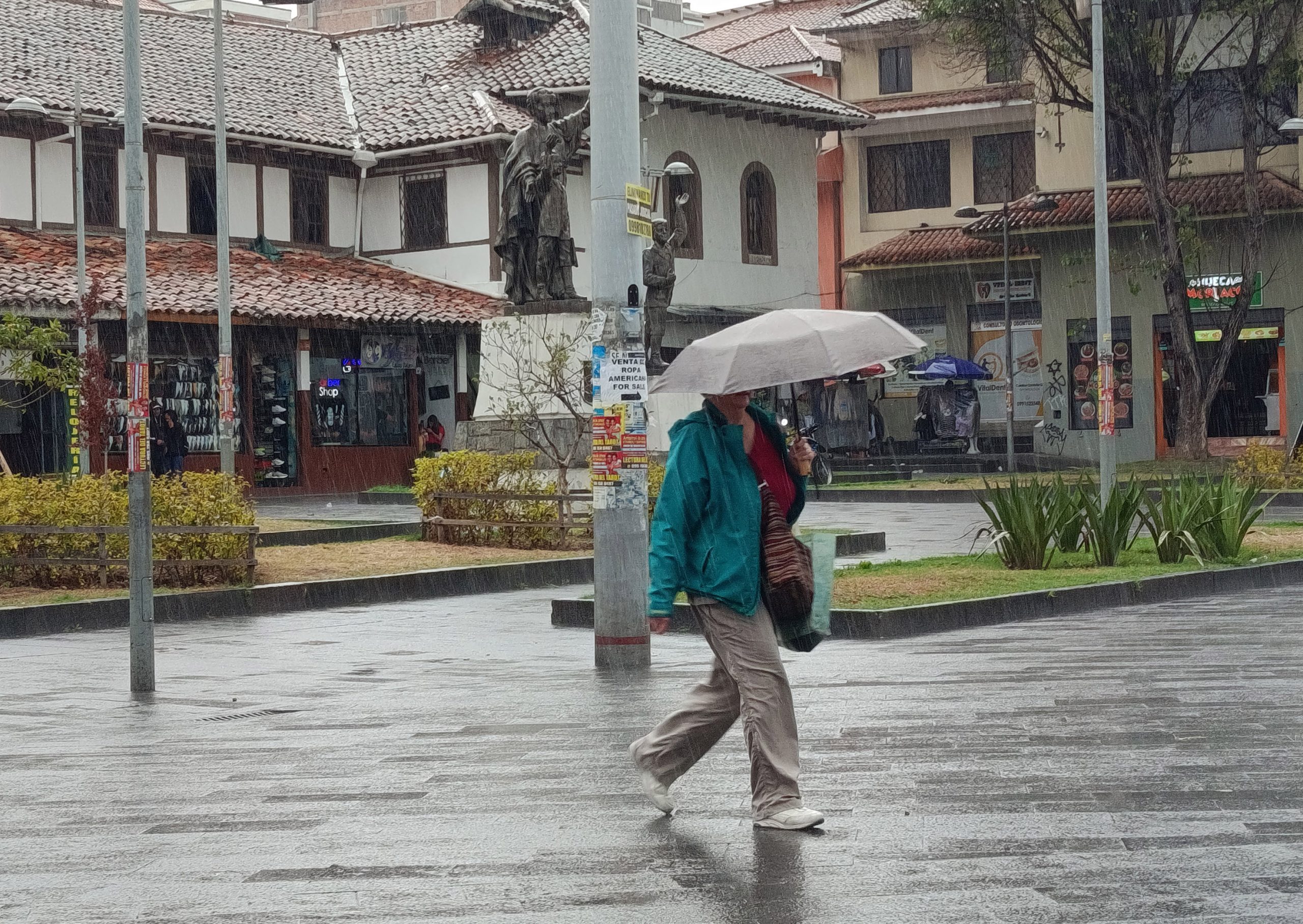 Las lluvias se presentarán en gran parte del país esta semana. Foto: API
