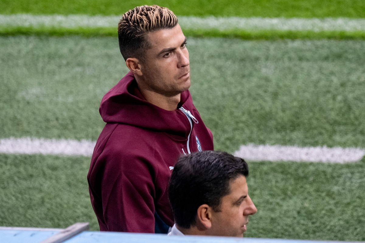 Cristiano Ronaldo en su último día con la Selección de Portugal. Foto: AFP