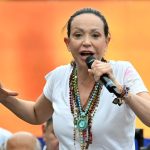 María Corina Machado anunció que regresó a Venezuela. Foto: AFP