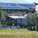El choque de los trenes ocurrió en Toledo, Madrid. Foto: AFP