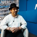 Ángel Cartuche es candidato a la Prefectura de Azuay por el movimiento Pachakutik.