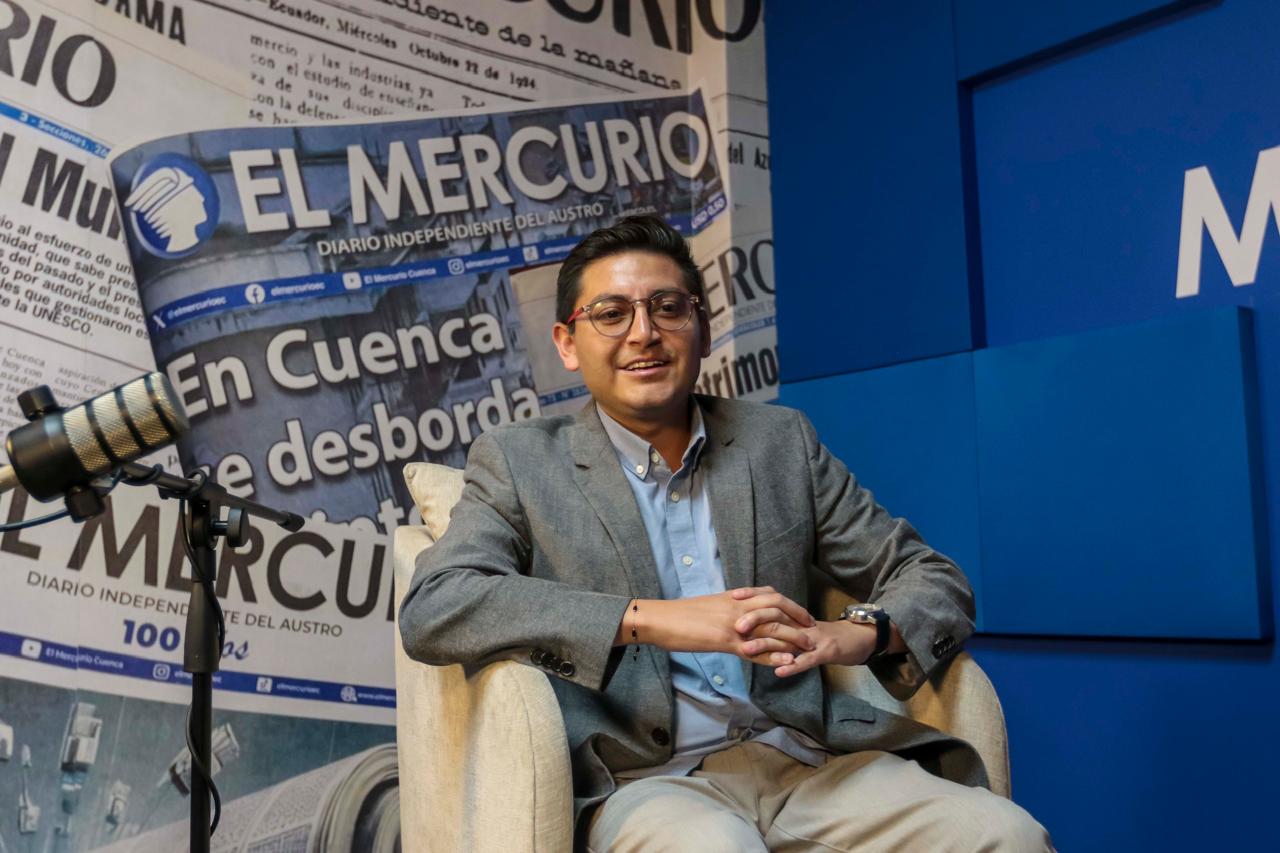 David López es candidato a la Prefectura de Azuay por el movimiento político Igualdad (Lista 82),