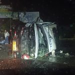 Empresa se pronuncia tras accidente de una de sus furgonetas en la vía Cuenca – Molleturo – El Empalme.