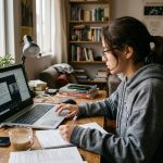 Las becas son exclusivamente para estudiar maestrías en línea. Foto referencial