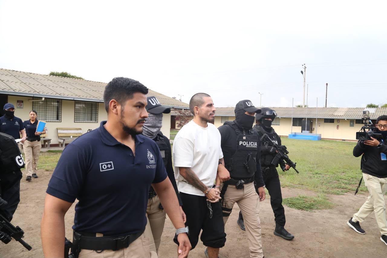 Daniel Salcedo fue extraditado a Estados Unidos junto con otros dos privados de la libertad. /Cortesía