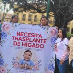 Alexia Kataleya Bonilla Macías, de 11 meses, necesita un trasplante de hígado urgente.