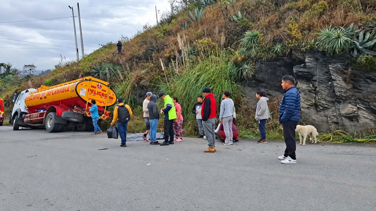 Un hombre falleció la mañana de este 1 de octubre. Foto: cortesía para El Mercurio