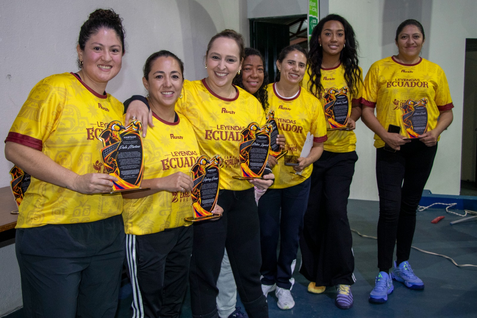 Exfiguras del voleibol del Ecuador