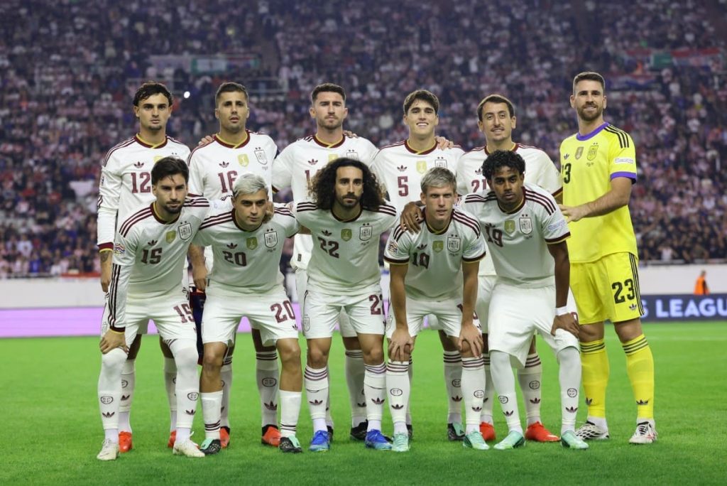 España es la selección líder del ranking FIFA. Foto: AFP