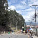 En la subida al mirador de Turi se llevan a cabo trabajos. Foto: Municipio de Cuenca