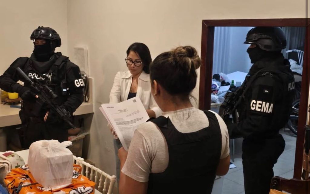 Luisa González fue detenida la madrugada de este 22 de octubre. Foto: cortesía para El Mercurio