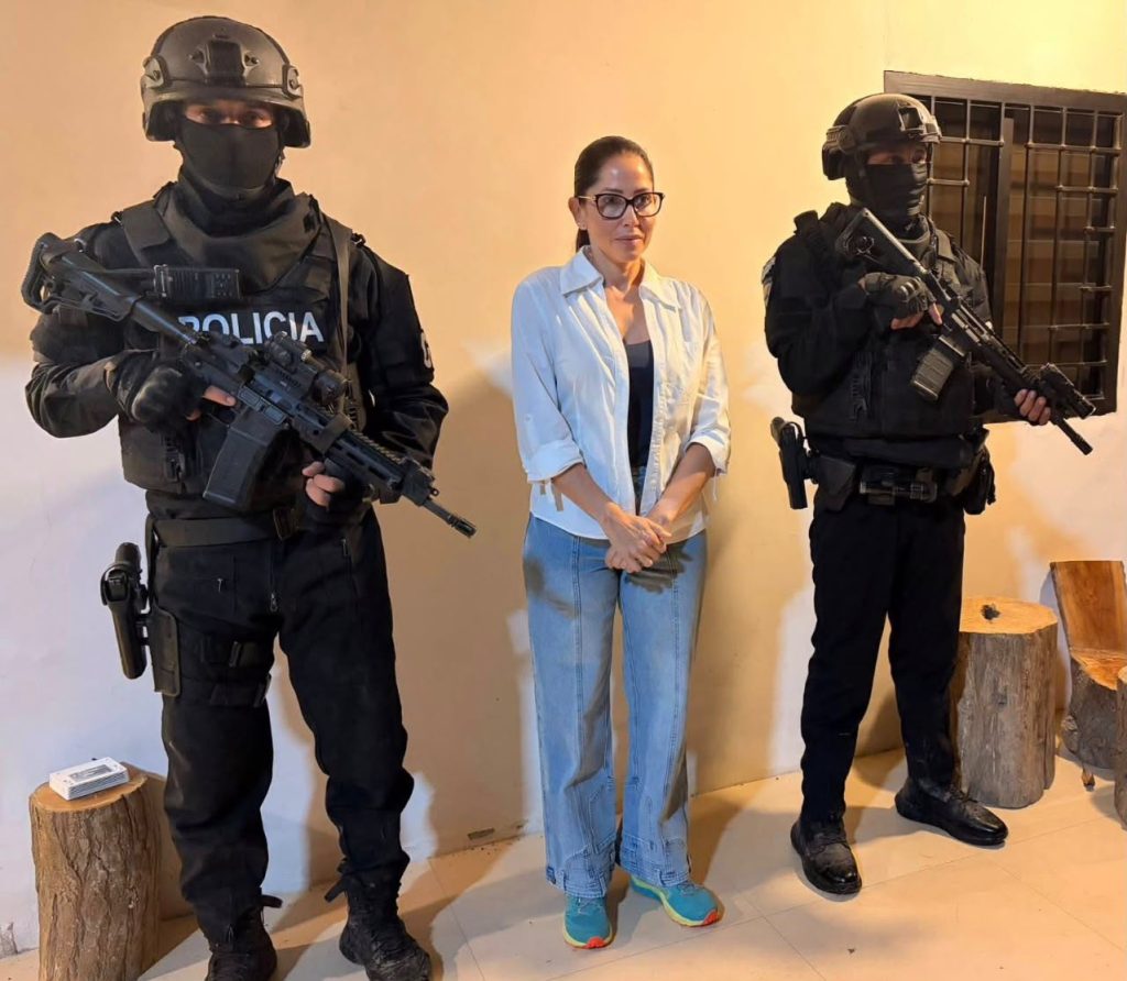 Luisa González fue detenida la madrugada del 22 de octubre. Foto: cortesía