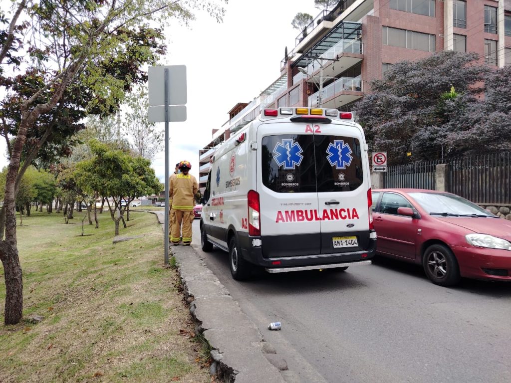 Dos adultos mayores sufrieron un accidente la mañana de este 23 de octubre en el Paseo 3 de Noviembre. Foto: El Mercurio