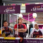 Ruta de la colada morada en el tranvía.