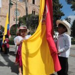 Con el embanderamiento de la ciudad se marca el inicio de una semana con actividades previas al 3 de noviembre, cuando se conmemoran los 206 años de Independencia de Cuenca. /Cortesía
