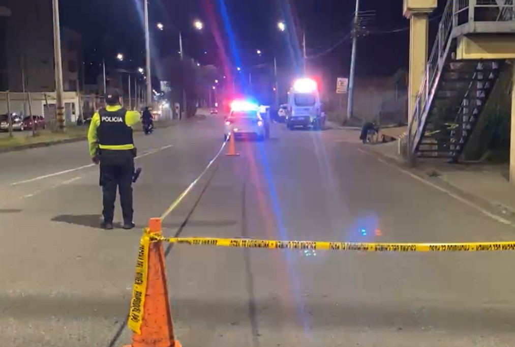 El suceso ocurrió en Azogues, la noche del domingo, 18 de octubre de 2026. /Captura de Austral Tv