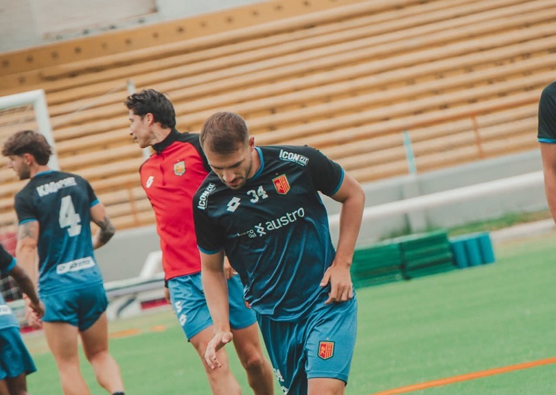 Entrenamiento del Deportivo Cuenca