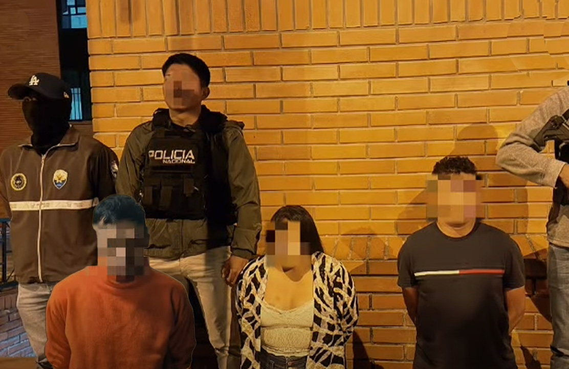 Tres personas son investigadas por el delito de extorsión, entre ellos, un privado de la libertad. /Cortesía