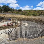 La Planta de Tratamiento de Aguas Residuales de Guangarcucho tiene un avance del 19 %. /Cortesía