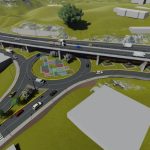 El diseño del nuevo intercambiador en Gapal genera debate debido a la falta de conexión entre la calle Mollobamba y Santa Marianita de El Vergel. También por la reubicación del paso peatonal. /Cortesía