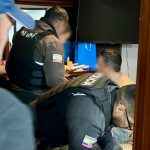 La Policía y la Fiscalía llevan adelante varios operativos en Cuenca. Foto: Fiscalía