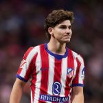 Julián Álvarez en su partido con el Atlético de Madrid. Foto: Atlético de Madrid