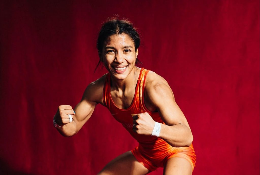 Lucía Yépez quedó segunda en el mundial de lucha. Foto: Lucía Yépez