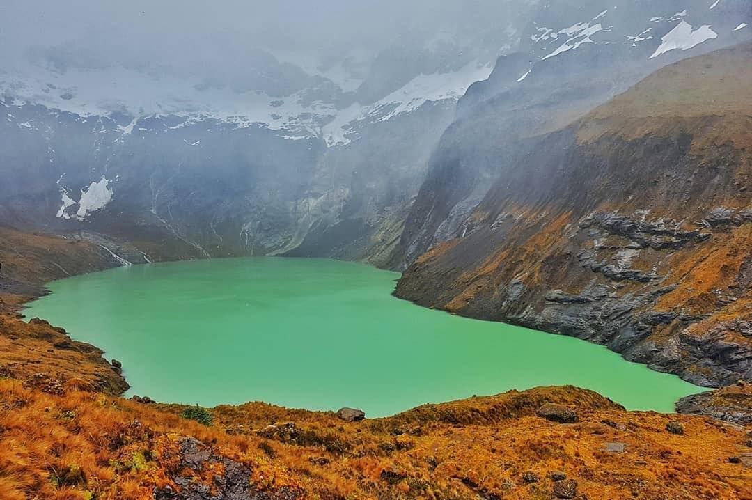 El acceso a la laguna Amarilla estará cerrado por dos días. Foto: Alcaldía de Riobamba