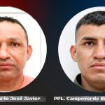 La Policía busca a dos reos que escaparon de la cárcel de Turi. Foto: Policía Nacional