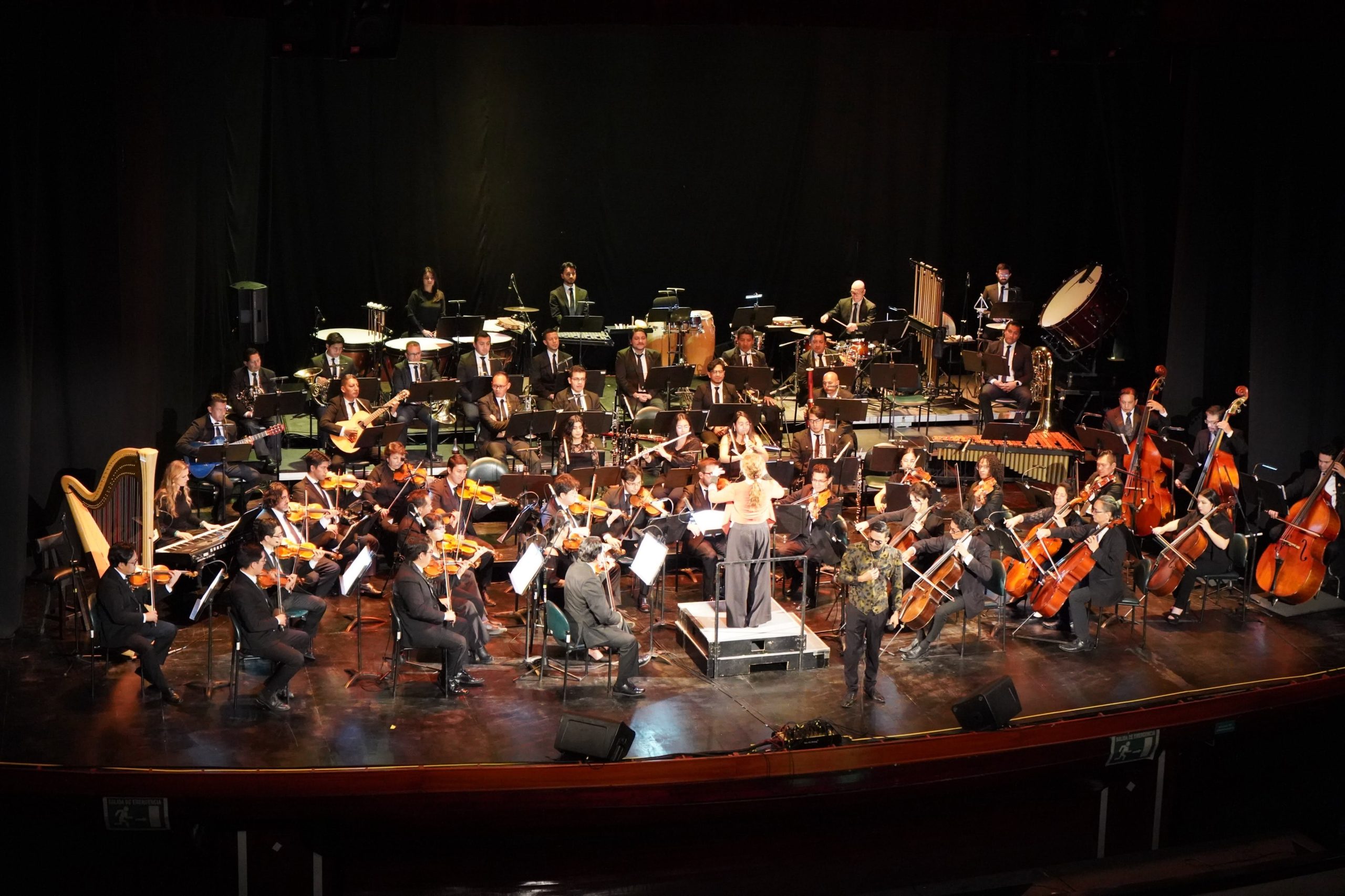 La Orquesta Sinfónica de Cuenca se presentará en el Teatro Casa de la Cultura. Foto: OSC